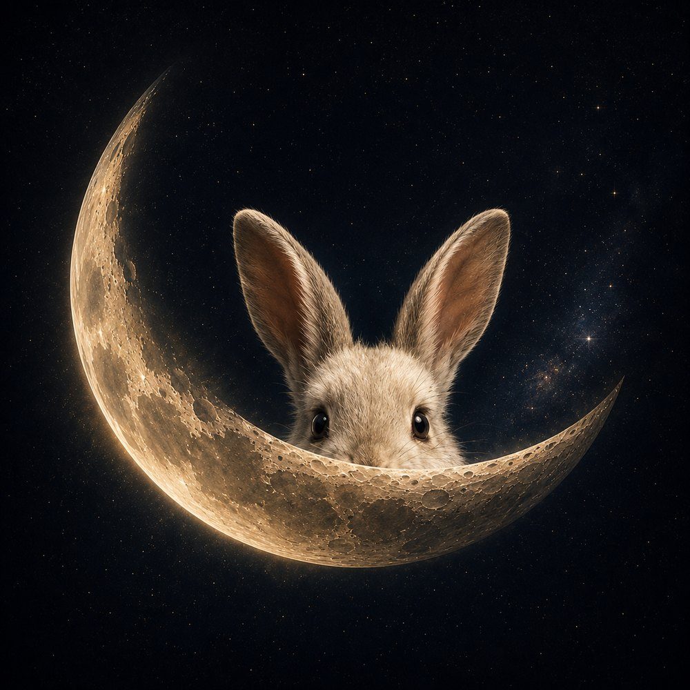 El conejo de ERA en la luna