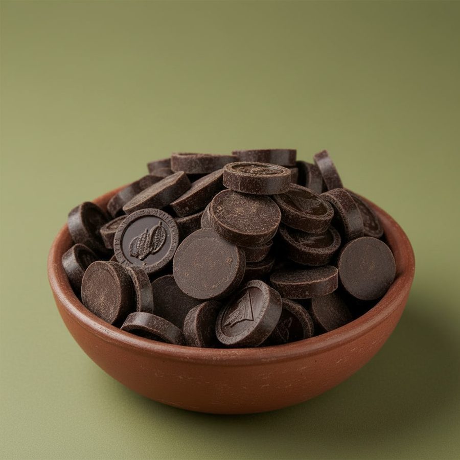 Monedas de chocolate