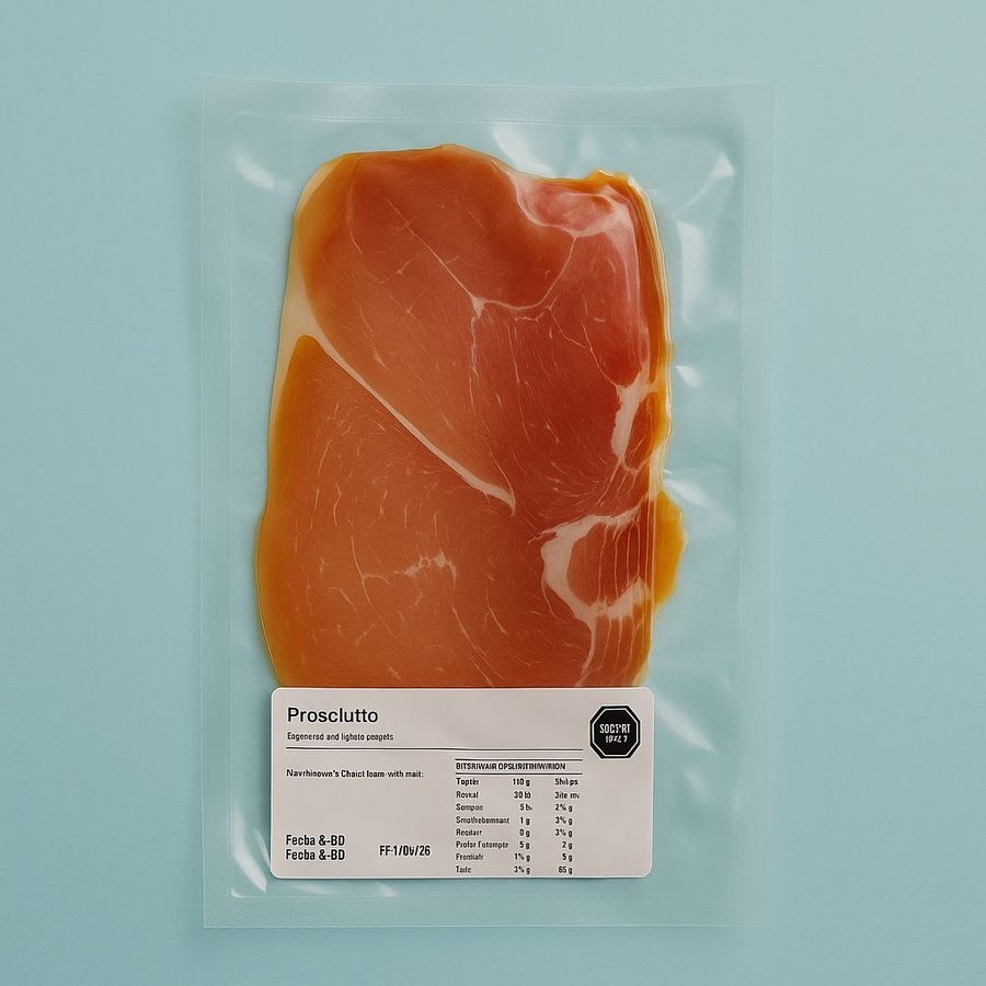 Prosciutto artesanal en láminas